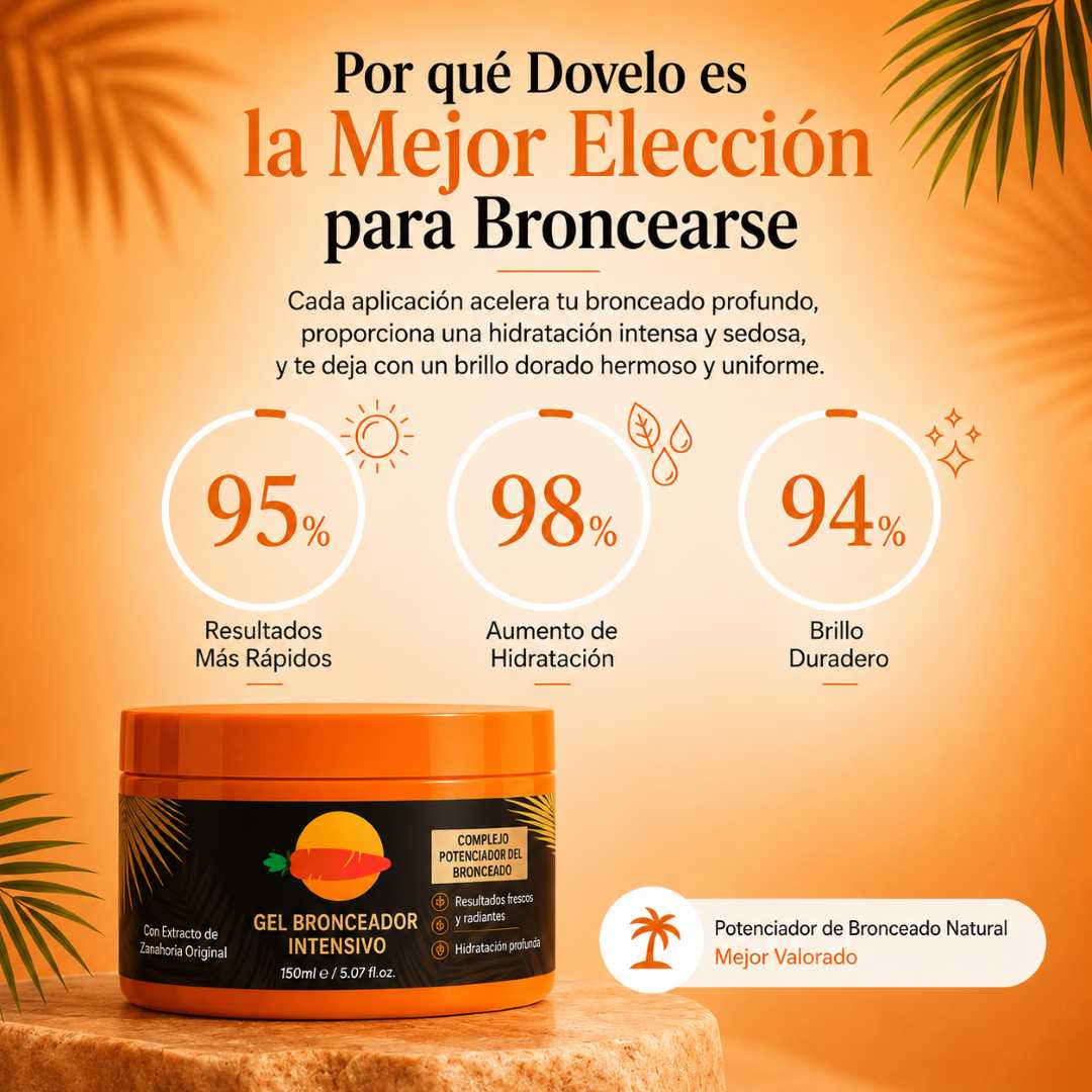 Gel Bronceador Intensivo Dovelo